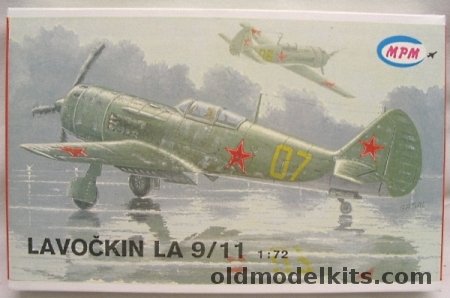 MPM 1/72 Lavockin La-9 / La-11 - USSR or North Korean, MP1003 plastic model kit